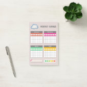 Vintage verouderd papier scrapbook notities post-it® notes (Kantoor)