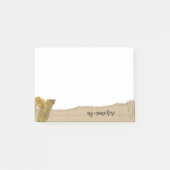 Vintage verouderd papier scrapbook notities post-it® notes (Voorkant)