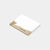 Vintage verouderd papier scrapbook notities post-it® notes (Schuin)