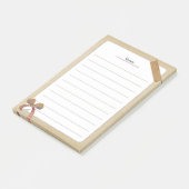Vintage verouderd papier scrapbook notities post-it® notes (Schuin)