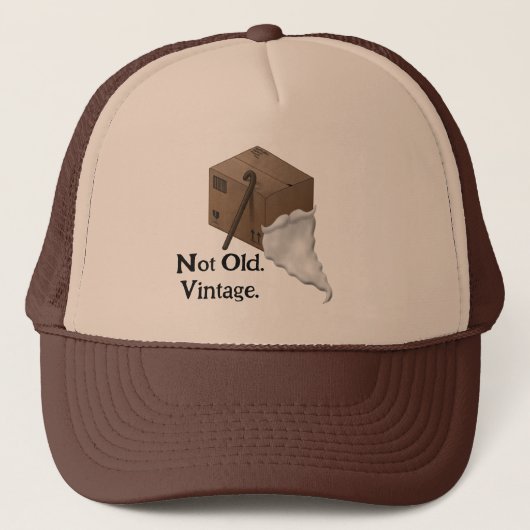 Vintage verpakking - trucker pet (Voorkant)