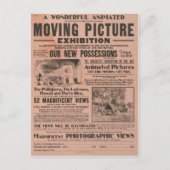 Vintage Verplaatsende Afbeelding Briefkaart (Voorkant)