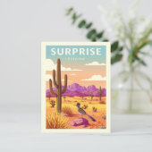 Vintage verrassing Arizona Briefkaart (Staand voorkant)