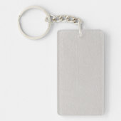 Vintage versleten cognackleren textuur sleutelhanger (Voorkant)