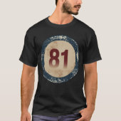 Vintage Vervallen Nummer 81 T-shirt (Voorkant)