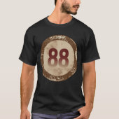 Vintage Vervallen Nummer 88 T-shirt (Voorkant)