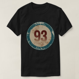 Vintage Vervallen Nummer 93 T-shirt