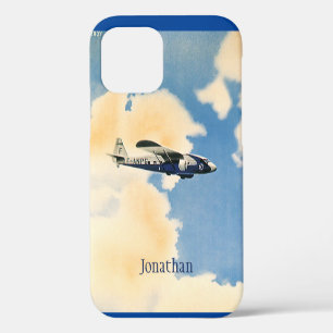Vintage vervoer, Albatros Vliegtuig iPhone 12 Hoesje