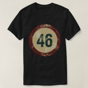 Vintage Vervuild Nummer 46 T-shirt