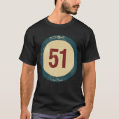 Vintage Vervuild Nummer 51 T-shirt (Voorkant)