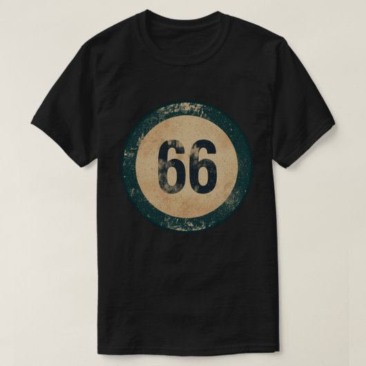 Vintage Vervuild Nummer 66 T-shirt (Design voorkant)