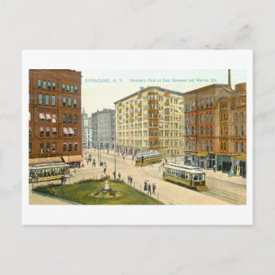 Vintage Veterans Park, Syracuse, New York Briefkaart