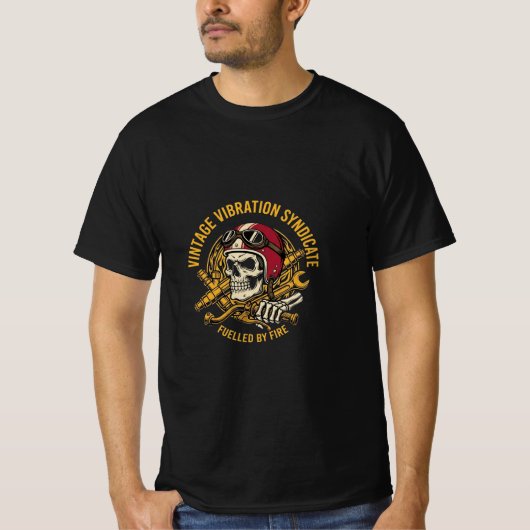 Vintage Vibration Syndicate T-shirt (Voorkant)