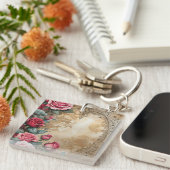 Vintage Victoriaans Sleutelhanger (Voorkant Rechts)
