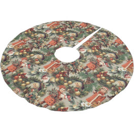 Vintage Victorian Christmas Baubles Kerstboom Rok