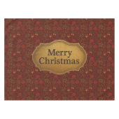 Vintage, Victorian Christmas patterned Tafelkleed (Voorkant (Horizontaal))