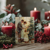 Vintage Victorian Christmas Postcard Briefkaart