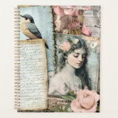 Vintage Victorian Collage Planner (Voorkant)