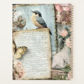 Vintage Victorian Collage Planner (Achterkant)