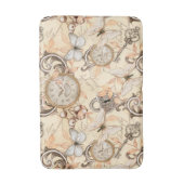 Vintage Victorian Shabby Chic Country Pattern Badmat (Voorkant Verticaal)