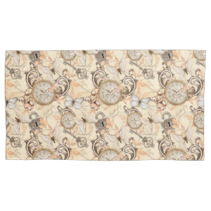 Vintage Victorian Shabby Chic Country Pattern Kussensloop