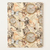 Vintage Victorian Shabby Chic Country Pattern Planner (Achterkant)