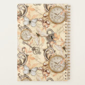 Vintage Victorian Shabby Chic Country Pattern Planner (Achterkant)