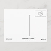 Vintage Vier Briefkaart "Orpington Chickens" (Achterkant)