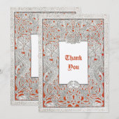 Vintage Viking Celtic Dragon Bedankkaart (Voorkant / Achterkant)