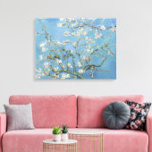 Vintage Vincent Van Gogh Almond Blossom Canvas Afdruk (Insitu (Woonkamer))