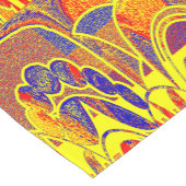 Vintage Vine Leaf Floral  Korte Tafelloper (Hoek)