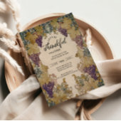 Vintage Vineyard Thanksgiving Celebration Kaart