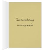 vintage vink en mus (Binnen (Rechts))