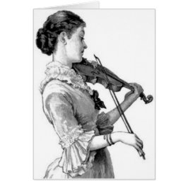 Vintage Vioolspeler