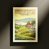 Vintage Virginia Briefkaart