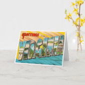 Vintage Virginia Kaart (Gele Bloem)