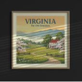 Vintage Virginia Poster