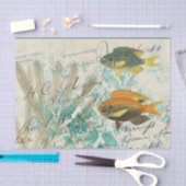 Vintage Vis Ephemera Tissuepapier (Craft)
