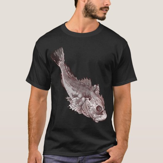 Vintage Vis T-shirt (Voorkant)