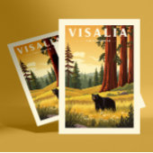 Vintage Visalia California Briefkaart