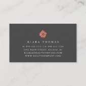 Vintage Visitekaartje (Achterkant)