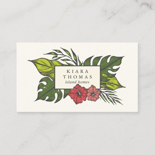 Vintage Visitekaartje (Voorkant)