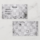 Vintage Visitekaartje (Voorkant / Achterkant)