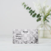 Vintage Visitekaartje (Staand voorkant)