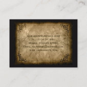 Vintage Visitekaartje (Achterkant)