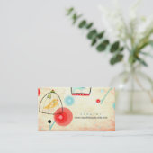 Vintage Visitekaartje (Staand voorkant)