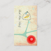 Vintage Visitekaartje (Achterkant)