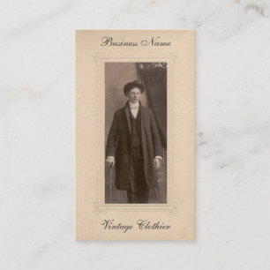 Vintage Visitekaartje