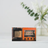 Vintage Visitekaartje (Staand voorkant)