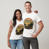 Vintage Vissen Vaderdag T-shirt (Unisex)
